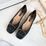 Kingad Naiste &uuml;ksikud kingad Uued vanaema kingad Naiste &uuml;he pedaaliga lame kontsaga pehme p&otilde;hjaga Four Seasons lamedad kingad 33 pruun