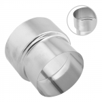 Korstna voodri&uuml;henduste reduktor, roostevabast terasest &Oslash;80mm/&Oslash;70mm