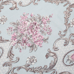 100*145cm Siidist satiinbrokaadkangas Luksuslik žakaar Retro Hiina stiilis Lilleline tikandikangas DIY Cheongsam Kimono R&otilde;ivad 1M