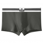 Meeste Bokser Aluspesu Keskmise k&otilde;rgusega 3D L&otilde;ikamine U Kumer kott Disain Hingavad l&uuml;hikesed p&uuml;ksid Alusp&uuml;ksid Laiguline v&auml;rv M hall