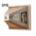 Palja silmaga 3D-vaade &Ouml;&ouml;valgus LED-illusioon Atmosf&auml;&auml;rilamp Klassikalise kunstiteose disain Seinale paigaldatav lamp magamistoa elutoa jaoks A