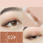 2 in 1 Double Color Gradient Velvet lauv&auml;rv Stick Lazy Eyes Professionaalne veekindel p&uuml;siv l&auml;ikiv metallik lauv&auml;rv