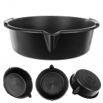 KADAX Miska Warsztatowa 8L Na Płyny Olej Do Zlewania Płyn&oacute;w Okrągła misa Pojemnik