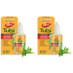 Dabur Tulsi tilgad : 30 ml (20ml + 10ml tasuta) | Sisaldab 5 haruldase tulsi ekstrakti | Tugevdab immuunsust | Leevendab k&ouml;ha ja nohu | 100% Ayurveda