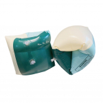 1 paar ujuva k&auml;e ringikujulisi varrukaid topelt turvapadi t&auml;ispuhutavad basseini k&auml;epidemed, PVC tr&uuml;kitud T&auml;iskasvanute laste ujumisvarustus