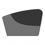 Auto personaalsed p&auml;ikesevarjud Kahekihilised auto k&uuml;ljeakna p&auml;ikesevari Magnetv&otilde;rk kaitse UV-kaitsega eesmine tagaakna kardin