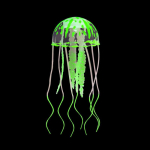 Loominguline simuleeritud helendava efektiga meduuside akvaariumi kaunistus kalapaak veealune helendav ornament miniatuursed kujukesed kingitused
