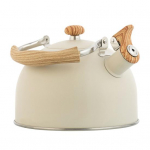 2,5-liitrine veekeetja roostevabast terasest sisseehitatud vile lekkekindel toidukvaliteediga matt viimistlus l&otilde;hnatu T&otilde;hus soojusjuhtivus kuumuskindel k&auml;epidemega gaasi induktsioon