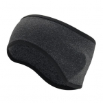 Hobusesaba peapael Talvine k&otilde;rvasoojendaja pea&uuml;mbris elastne jooga juuksepael v&auml;lisspordi jaoks must