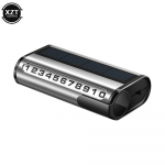 Parkla numbrim&auml;rk Helendav auto parkimiskaart p&auml;ikeseenergia laadimine ajutise peatuse telefoninumbri kaart auto kaunistamiseks