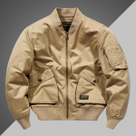 Kevadine ja s&uuml;gisene Ma1 Bomber jope Meeste avar pesapallikraega jakk Meeste Ameerika vaba aja t&ouml;&ouml;jope M