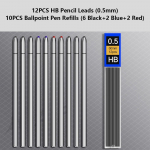 4 &uuml;hes multifunktsionaalne metallist raskusj&otilde;u anduriga pliiats &otilde;pilastele 3 v&auml;rvi pastapliiats mehaaniline pliiatsikomplekt vajutatav geelpliiats signatuurpliiats