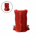 Valamu aluse kruvikinnitused K&ouml;&ouml;gisegisti Kiirpaigaldus Kinnitusseade Vabanemisvastane Lukustusmutter punane