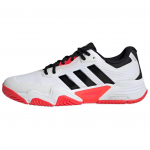 adidas SoleMatch Control 2 White Black Red Men Sneakers Cloud-White Core-Black Silver-Metallic IH3088 40