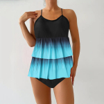 Kaheosalised ujumistrikoo Ujumisriided Naiste rannariided Ujumiskost&uuml;&uuml;mid Push Up Biquini Naiste ujumistrikoo Naiste ujumisriided XS sinine