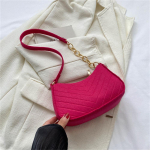 Naiste Retro kaenlaalused kotid Vildist &uuml;hev&auml;rviline &otilde;lakott Vabaaja rahakott pelmeenikott Lihtsad reisimiseks h&auml;davajalikud moekotid Crossbody kotid roosa punane v&auml;rv