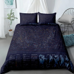 Gootilised nahkhiired Must tekikott Komplekt Kuningas Kuninganna Kahekohaline T&auml;iskohaline Kahene &Uuml;hekohaline Suurus Tekikott Padjap&uuml;&uuml;r Voodipesu Komplekt 70x133cm 2pcs