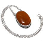 Hematoid Handmade 925 Sterling Silver Jewelry Necklace 20 b2l86