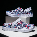 Suvised meeste rannajalatsid Hingavad meeste aiakingad Kerged sandaalid Mugavad sussid libisemiskindlad platvormkingad pl&auml;tud 38