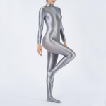 Naiste klubi tantsuetenduse kost&uuml;&uuml;m Skinny Jumpsuit Full Body Bodystocking Rash Guard sukeldumiseks Surfamine Jooga Poletants XL