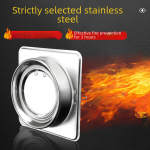 &Otilde;hukanali ventilatsiooni grill Avalik l&otilde;&otilde;r suitsukork K&ouml;&ouml;k tagasivoolu v&auml;ltija 18.8cmx18.8cm