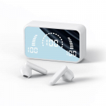 Peegel Juhtmevaba Bluetooth-peakomplekt TWS 5.1 Mini Binauraalne N&auml;htamatu K&otilde;rvaklapid Sport Binauraalne