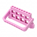 8 auguga juurekanali viilihoidja Endodontiline viili hambapurustaja hambaravitarvikudLilla lilla