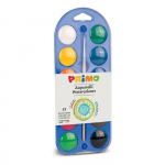 Palette d'aquarelle 12 couleurs &Oslash; 30 mm mitmev&auml;rviline