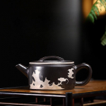 190ml Yixing Lilla Savi Teekann K&auml;sitsi Valmistatud Suure Avaga Pott Tooraine Dahongpao V&auml;hendav R&ouml;stimismuda Teekann S&otilde;elaga Zisha Tee Komplekt