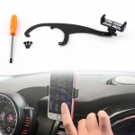 Car Phone GPS Mount Holder Stand fit for Mini Cooper Gray