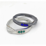 Attack on Titan Ring Woman Annie Leonhart Naiste s&otilde;rmused Ani Reonhato Anime Aksessuaarid Mood Cosplay Ehted Unisex nipsasjake