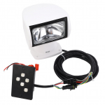 12V 100W Paat Veoauto Auto Prožektor Meres&otilde;idukite Otsingulamp Valgusti Kaugjuhtimispuldiga V&auml;listingimustes Kasutatav Lamp