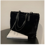 Naiste kott Mood Plush &otilde;lakott Suure mahutavusega k&auml;ekott Moe ni&scaron;&scaron; Mitmek&uuml;lgne messenger Bag Tide pruun