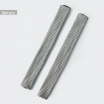 Universaalsed veekindlad kontoritooli k&auml;etoekatted - elastsed, mustust mittel&auml;bilaskvad, lukuga sulguriga (Paari) Waterproof Armrest Cover (Pair)