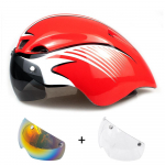 Wildside Triatloni TT Kiiver magnetprillidega - Uus v&otilde;istlusvalmis jalgrattakiiver One Size