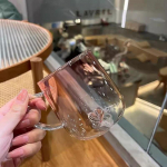 400mL 3D Love Gradient l&auml;bipaistev klaasist kohvikruus piimamahl Paaritops Lady Office'i p&auml;rastl&otilde;unane tee&otilde;htu joogin&otilde;ud 400 roosa