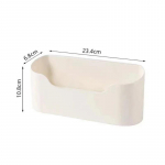 K&ouml;&ouml;k Seinale paigaldatav kleepuv hoiurest Multifunktsionaalne kapiukse hoiukarp valamu all sahtli riiul Vannitoa korraldaja