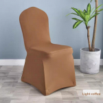 Paksustatud universaalne elastne toolikate pulmadeks ja bankettideks 45*45*95