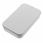 V&auml;ike metallist plekk l&uuml;kandkaanega Maiustused huulepalsam habemevaha kreempillid 8X5X1,5cm h&otilde;be