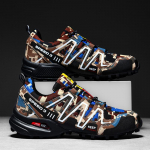 Meeste v&auml;listingimustes matkajalatsid Hingavad Suured suurused 42-48, Libisemiskindlad maastikujooksu tossud maastikus&otilde;iduks, Vastupidavad kerged jalatsid 46