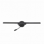 3D Holograafiline Reklaamimasin 415x415mm 1024x640 244 LED-i Hologrammventilaator WiFi Projektor Toetab EU Plug