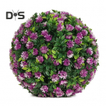 1/2 tk 20/25 cm kunstlik pukspuu topiaarpall UV-kindel ilmastikukindel riputatav kunstlill rohelus kera v&auml;liaed veranda terrass v&otilde;lts pukspuu 20cm 1pc