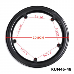 Jalgratta v&auml;ntamiss&uuml;steemi kaitsekate Jalgratta v&auml;nt Keti hammasratta r&otilde;ngakaitse Hammasratta r&otilde;ngas 32T 42T 44T 46T 48T 52T 4/5 auguga