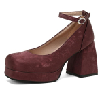 Seksikad naiste k&otilde;rgekontsaga kingad 2024 Platvormkingad Sametmust Punane Roheline Kontsaga Tantsupeo Pulmakingad Naiste Suur Suurus 45 38 veinipunane v&auml;rv