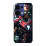 Coque de t&eacute;l&eacute;phone - Maniacase - Oppo Reno 13 5G - Silicone - Souple - Iron Man combat