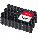 KADAX Muru-aia grillrest parkimiseks 60x40x4cm 4x must