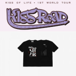 KISS OF LIFE 1. maailmaturnee KISS ROAD T-s&auml;rk