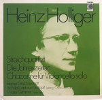 LP plaat HEINZ HOLLIGER, BERNER STREICHQUART - Keelpillikvartett / Aastaajad WER60084 Wergo 1979 Saksamaa Klassikaline Kasutatud