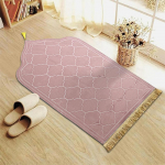 Paks palvevaip palvematt narmastega Islami T&uuml;rgi Ebakorrap&auml;rane Libisemiskindel Palvetamisvaip Vaip Paks Pehme Flanell 66cm x 116cm