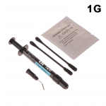 1 tk 1G/3G/5G Lk-128 Vedelmetall Termopasta CPU GPU Graafikakaart CPU S&uuml;learvuti Jahutus Juhtiv Silikoonm&auml;&auml;rde Leht 5g